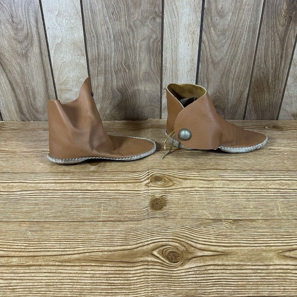Vintage Hand Made Leather Moccasin And More Boy Scouts Native American Regalia